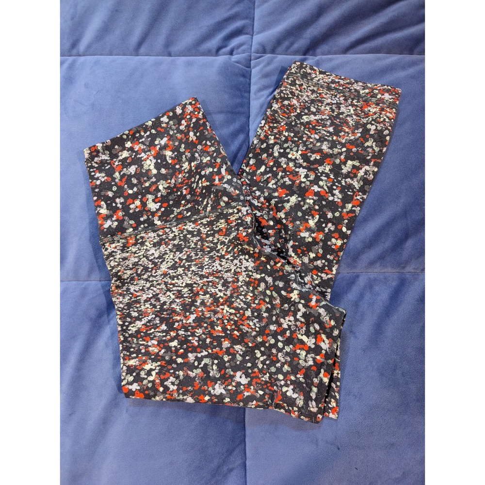 Lululemon Align High Rise Crop Leggings Water Blossom Multi‎ - Size 8